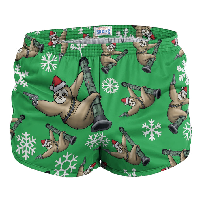 Holiday Sloth Silkies (Green)
