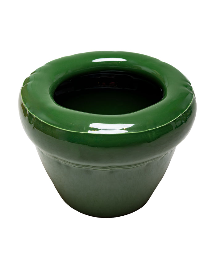 lost & found Home Studyo Home Studyo Planter 'Pierre' Moss Gloss
