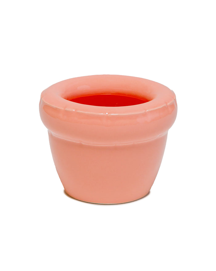 lost & found Home Studyo Home Studyo Small Planter 'Louis' Flamingo Gloss