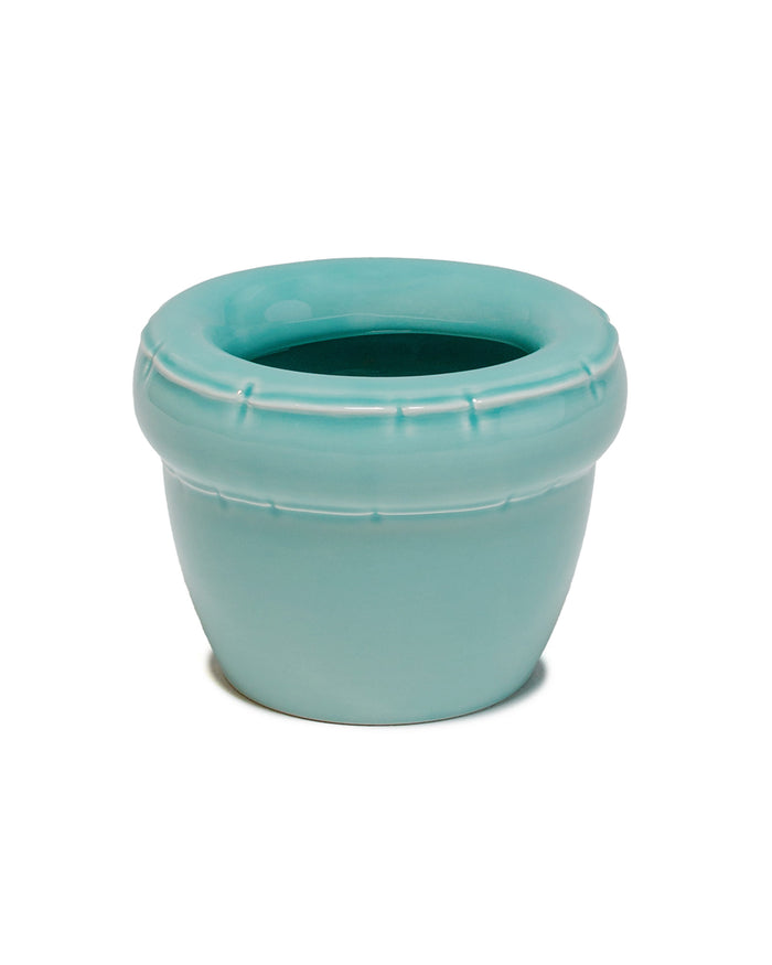 lost & found Home Studyo Home Studyo Small Planter 'Louis' Mint Gloss