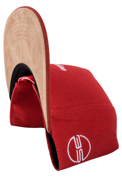 Blackskies-Horizon-Snapback-Cap-Red-Baseball-Hat-Basecap-Suede