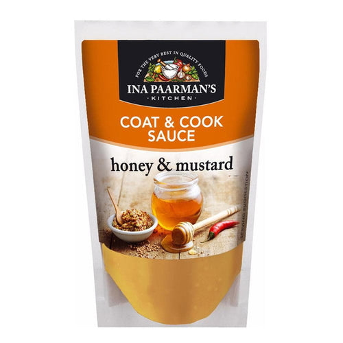 Ina Paarman's Honey Mustard Coat & Cook Sauce (200 ml) from South Africa - AubergineFoods.com