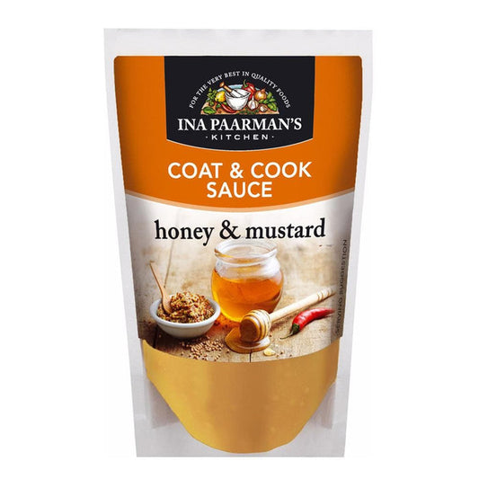 Ina Paarman's Honey Mustard Coat & Cook Sauce (200 ml) from South Africa - AubergineFoods.com