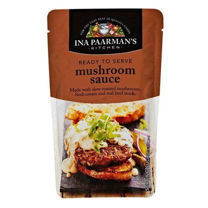 Ina Paarman's Ready-To-Serve Mushroom Sauce (200 ml) from South Africa - AubergineFoods.com