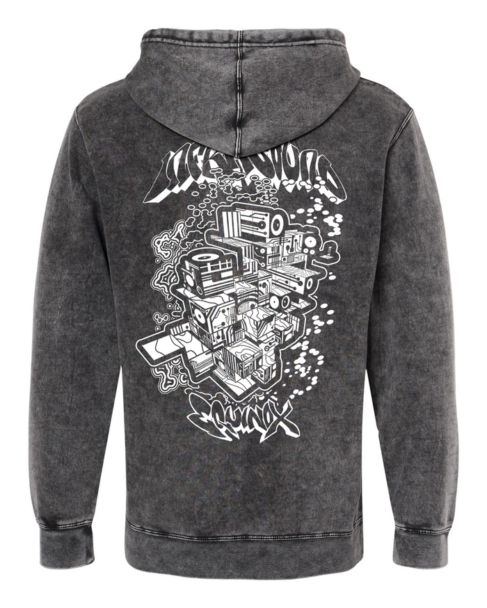 Infrasound x Apex Collective Mineral Wash Hoodie