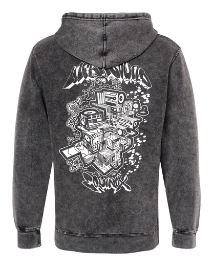 Infrasound x Apex Collective Mineral Wash Hoodie