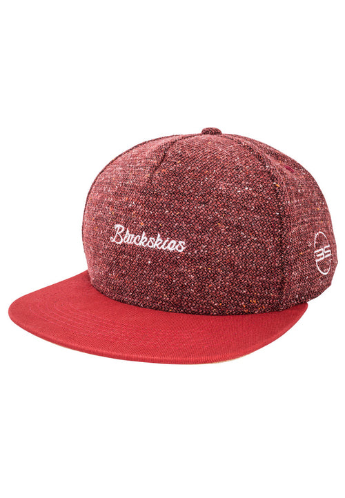 Blackskies-Junaeu-Snapback-Cap-Wool-Maroon-Red-Baseball-Hat