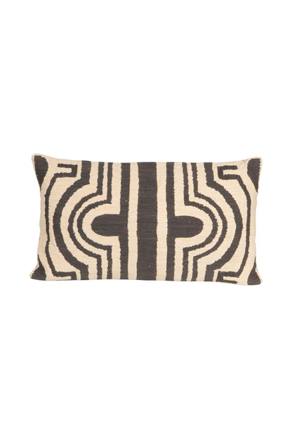 Creative-Co-Op-Labyrinth-Embroidered-Lumbar-Pillow