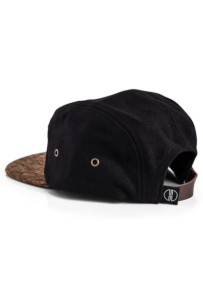 Blackskies-Legacy-5-Panel-Cap-Cork-Camp-Hat-Back-2