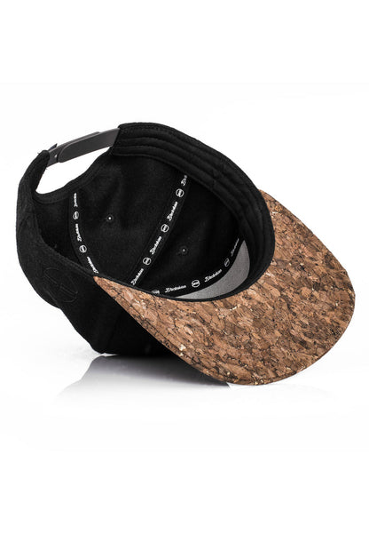 Blackskies-Legacy-Snapback-Hat-Mens-Baseball-Cap-Cork-Wood-Brim