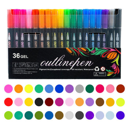 🧡36 värvikomplekti