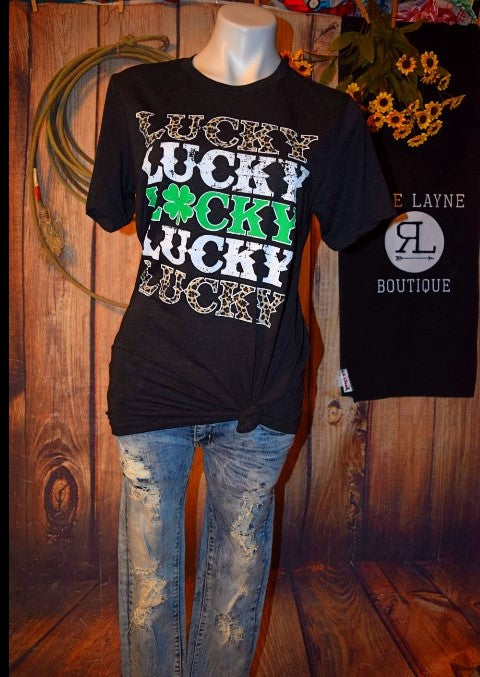 Lucky Lucky Lucky Lucky Tee