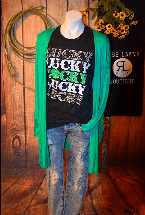 Lucky Lucky Lucky Lucky Tee