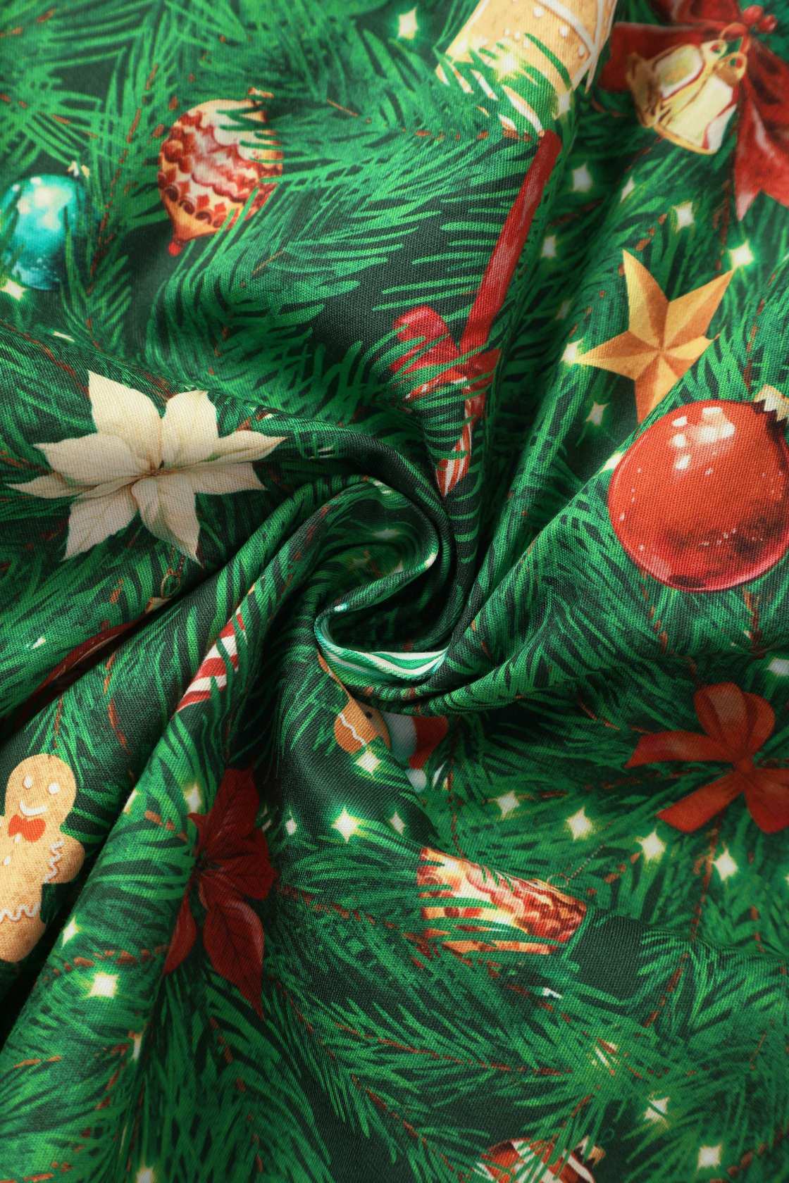 Mabel Christmas Tree Shirt Dress
