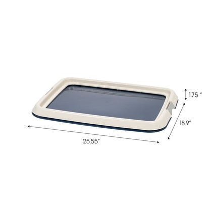Medium Pet Training Pad Holder, Blue - IRIS USA, Inc.