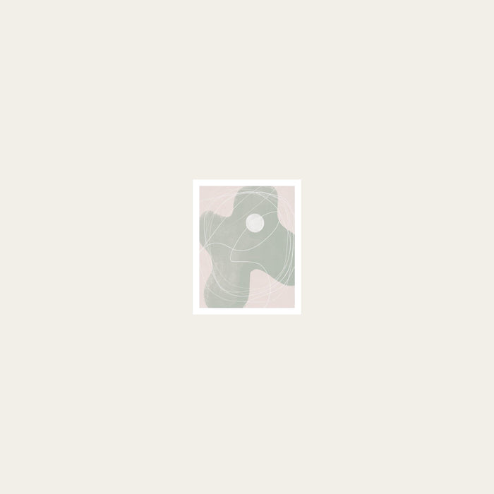 Mindfulness print -  8 x 10" wall art by Fable Home, shown in a withoutframe finish. – #withoutframe
