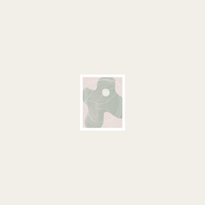 Mindfulness print -  8 x 10" wall art by Fable Home, shown in a withoutframe finish. – #withoutframe