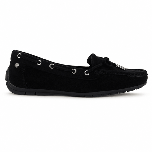 Mocasin Negro Mujer Casual Chalada Nautico Chalada
