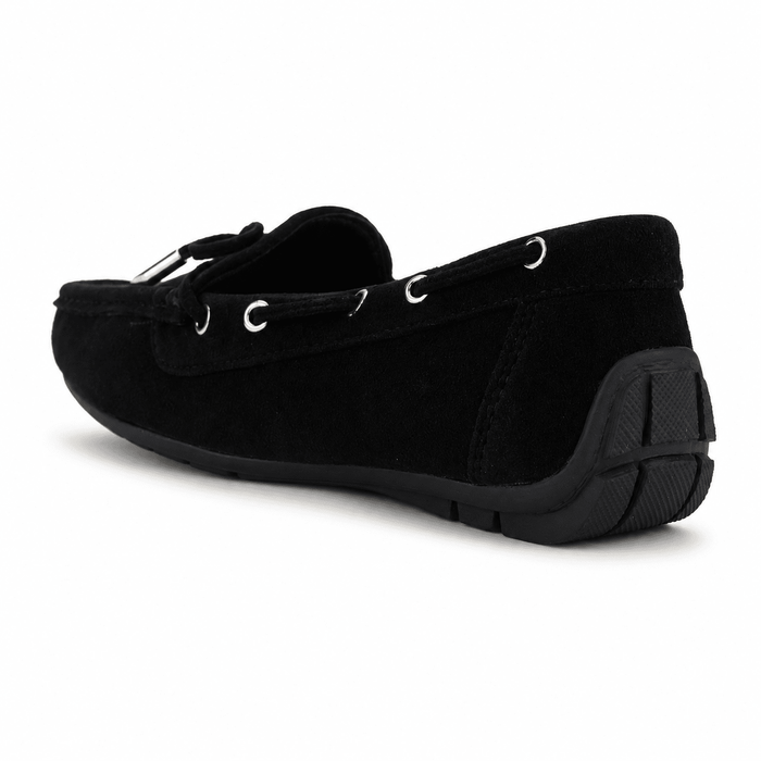 Mocasin Negro Mujer Casual Chalada Nautico Chalada
