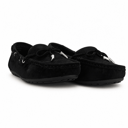 Mocasin Negro Mujer Casual Chalada Nautico Chalada