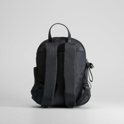 Mochila de nylon colgador negro NYC