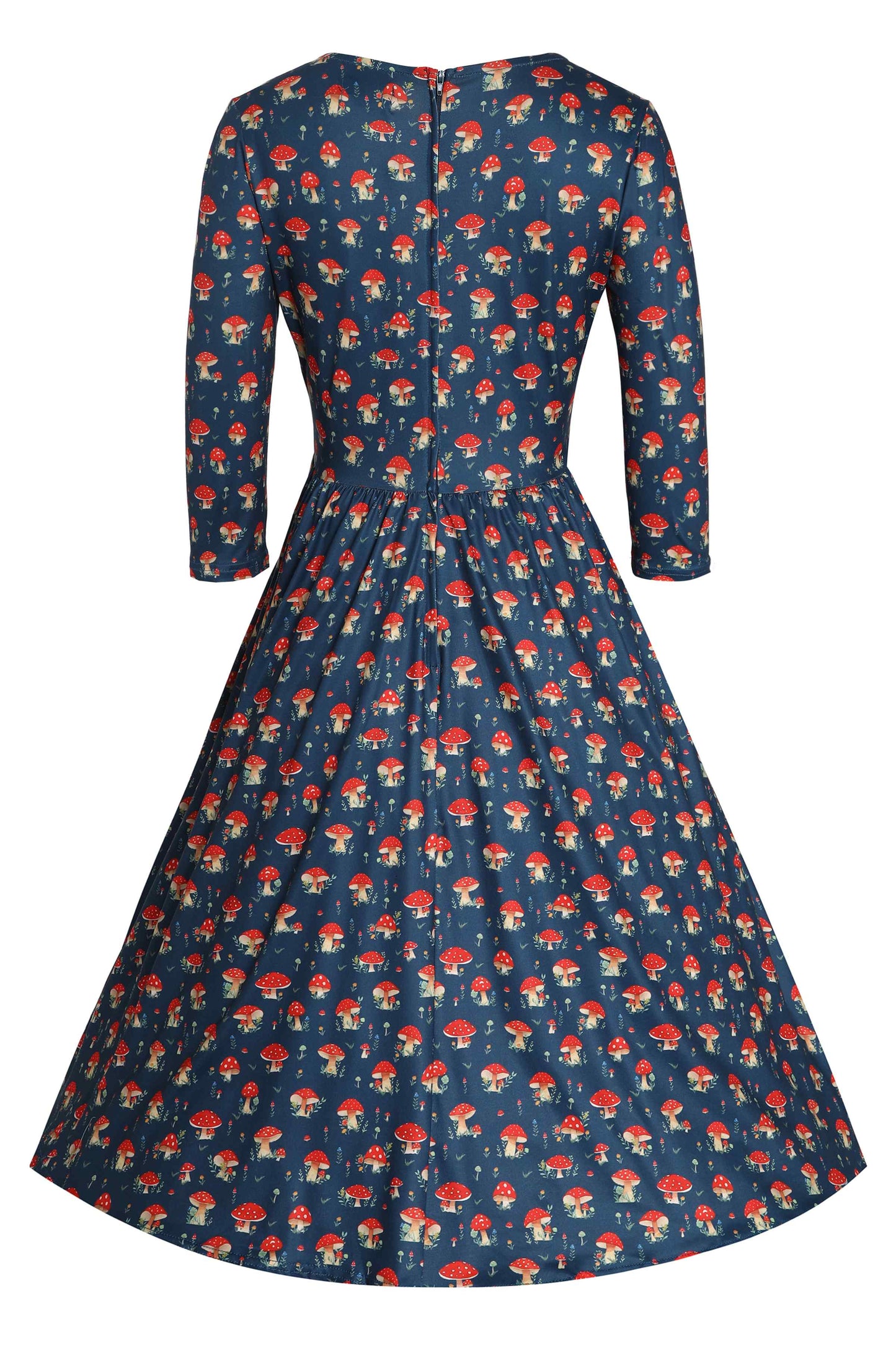 Billie Mushroom Long Sleeved Dress