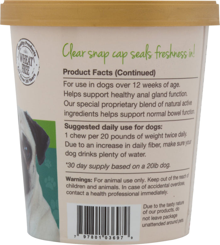 NaturVet No Scoot Dog Soft Chews 60ct