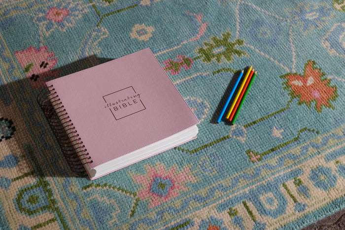 NIV, Spiral-bound Illustrating Bible, Leathersoft Spiral, Pink: Draw, Write, and Reflect Your Way Through Scripture