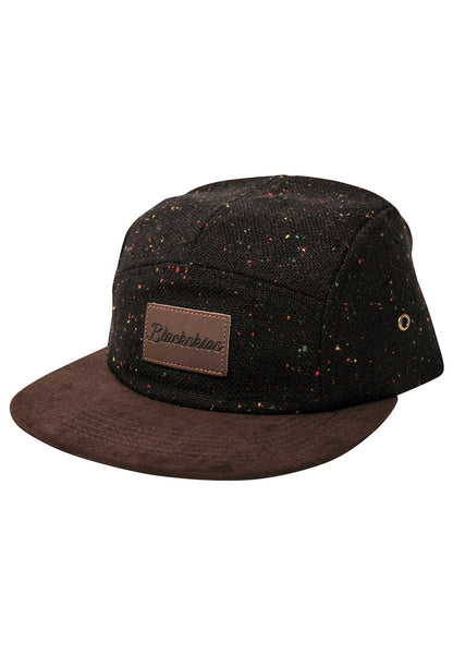 Blackskies-Obsidian-5-Panel-Hat-Blac-Speckle-Brown