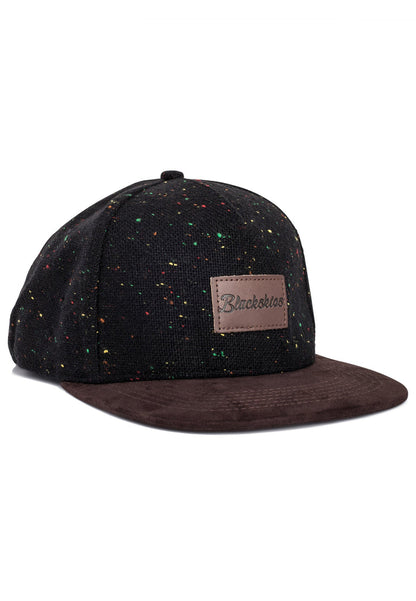 Blackskies-Obsidian-Snapback-Cap-Black-Speckle-Wool-Side