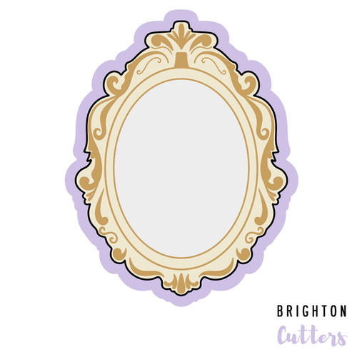Ornate Mirror Cookie Cutter