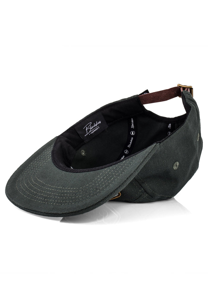Blackskies-Oasis-5-Panel-Hat-Forest-Green-Flat