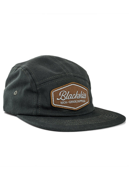 Blackskies-Oasis-5-Panel-Hat-Forest-Green-Side