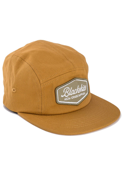 Blackskies-Oasis-5-Panel-Cap-Yellow-Hat-Side