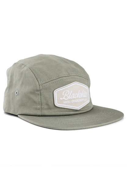 Blackskies-Oasis-5-Panel-Hat-Sage-Green-Side