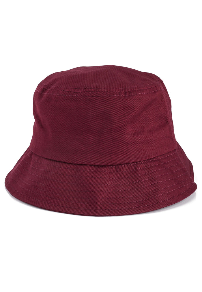 Blackskies-Oasis-Bucket-Hat-Maroon-Beige-Fisher-Hat-Bob-Back
