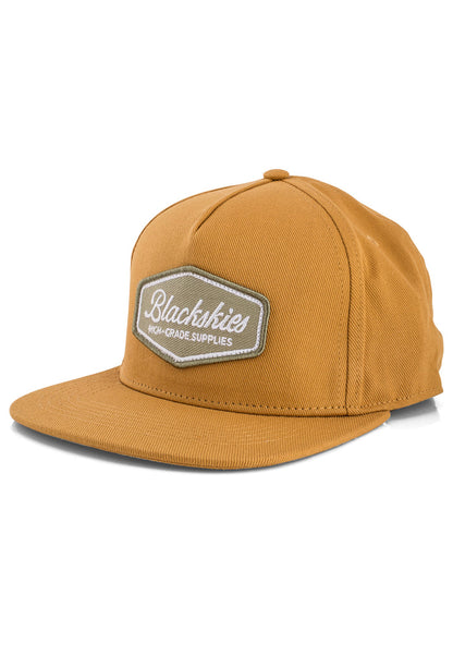 Blackskies-Oasis-Snapback-Cap-Yellow-Hat-Baseball