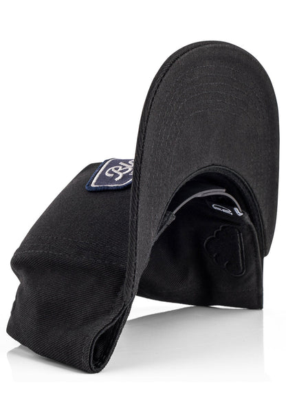 Blackskies-Oasis-Snapback-Cap-Black-Navy-Blue-Basecap-Hat-Visor