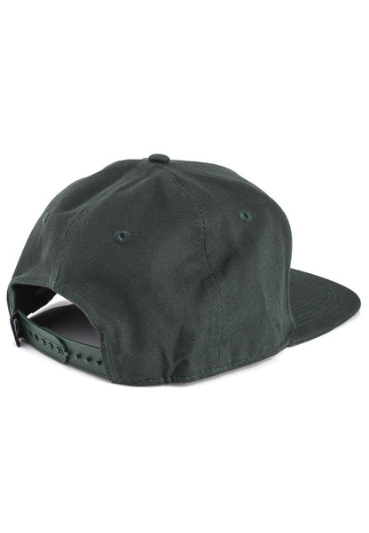 Blackskies-Oasis-Snapback-Cap-Forest-Green-Brown-Basecap-Hat-Back-Snap