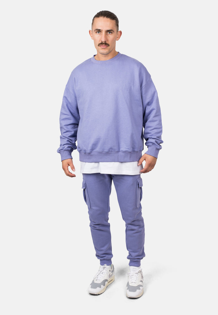 Blackskies-Unisex-Oversized-Heavyweight-Crewneck-Sweater-Lavender-Male-1
