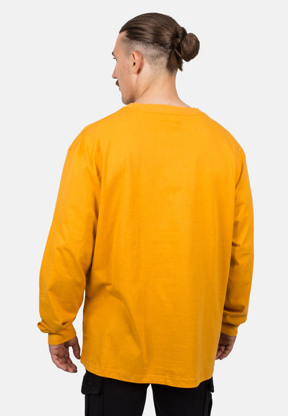 Blackskies-Unisex-Oversized-Long-Sleeve-Shirt-Mustard-Male-4
