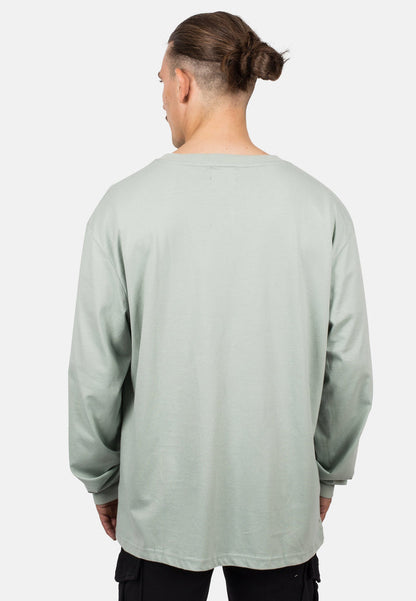 Blackskies-Unisex-Oversized-Long-Sleeve-Shirt-Sage-Green-Male-5