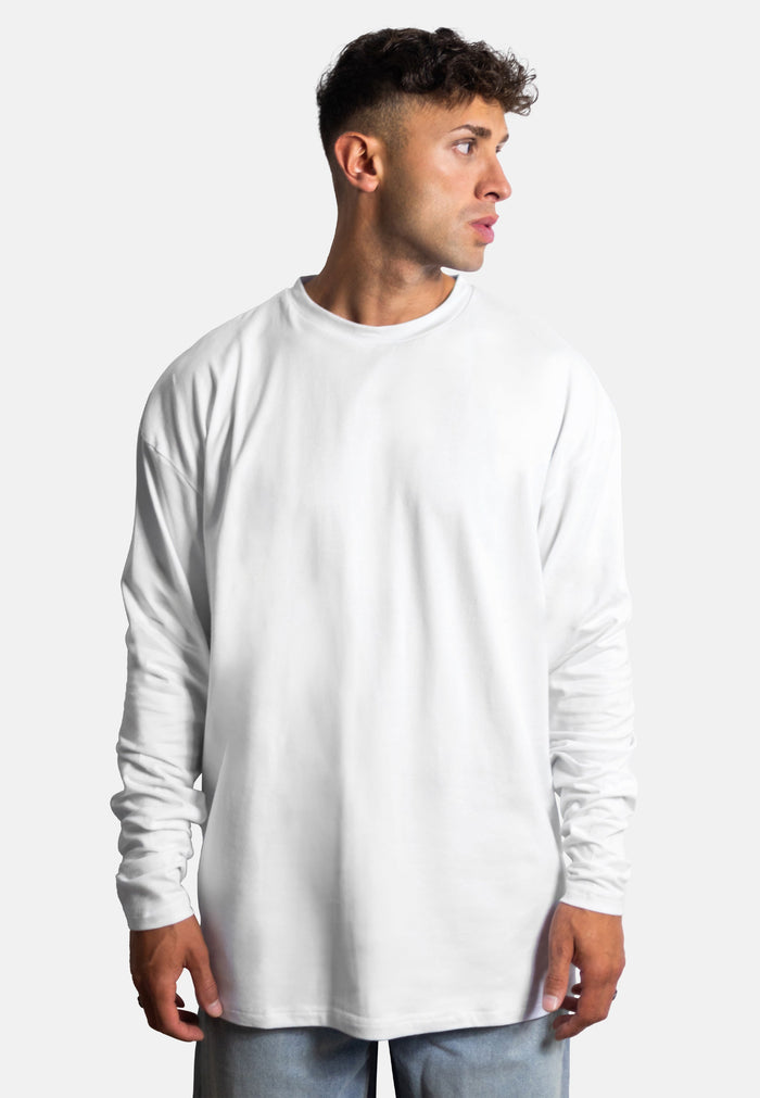 Blackskies-Oversized-Long-Sleeve-T-Shirt-White-Men-Model-1