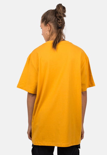 Blackskies-Unisex-Oversized-T-Shirt-Mustard-Female-4