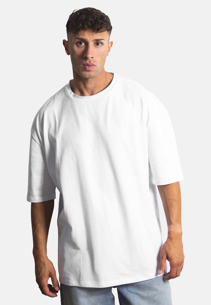 Blackskies-Basic-Oversized-T-Shirt-White-Men-Model-3