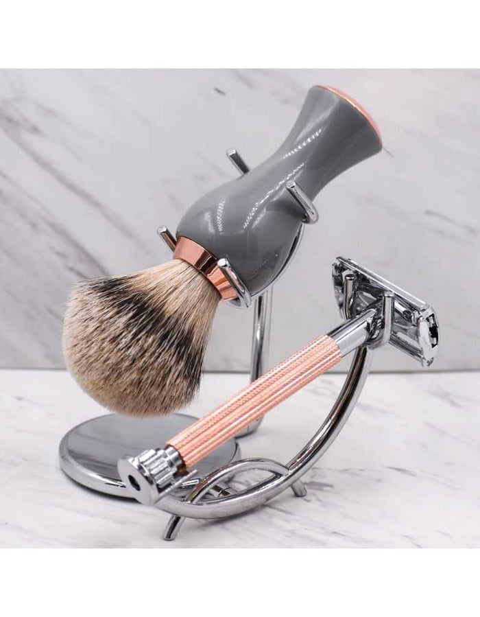 Shaving Brush & Razor Stand