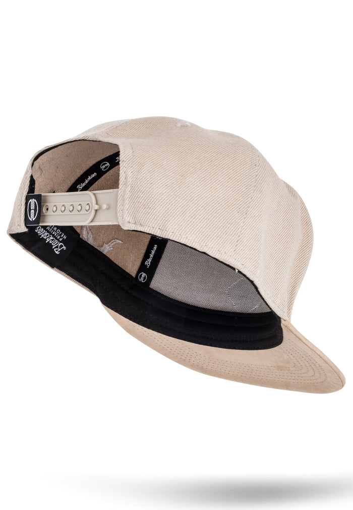 Blackskies-Port-Blair-Snapback-Cap-Beige-Hat-Suede-Fly-Back