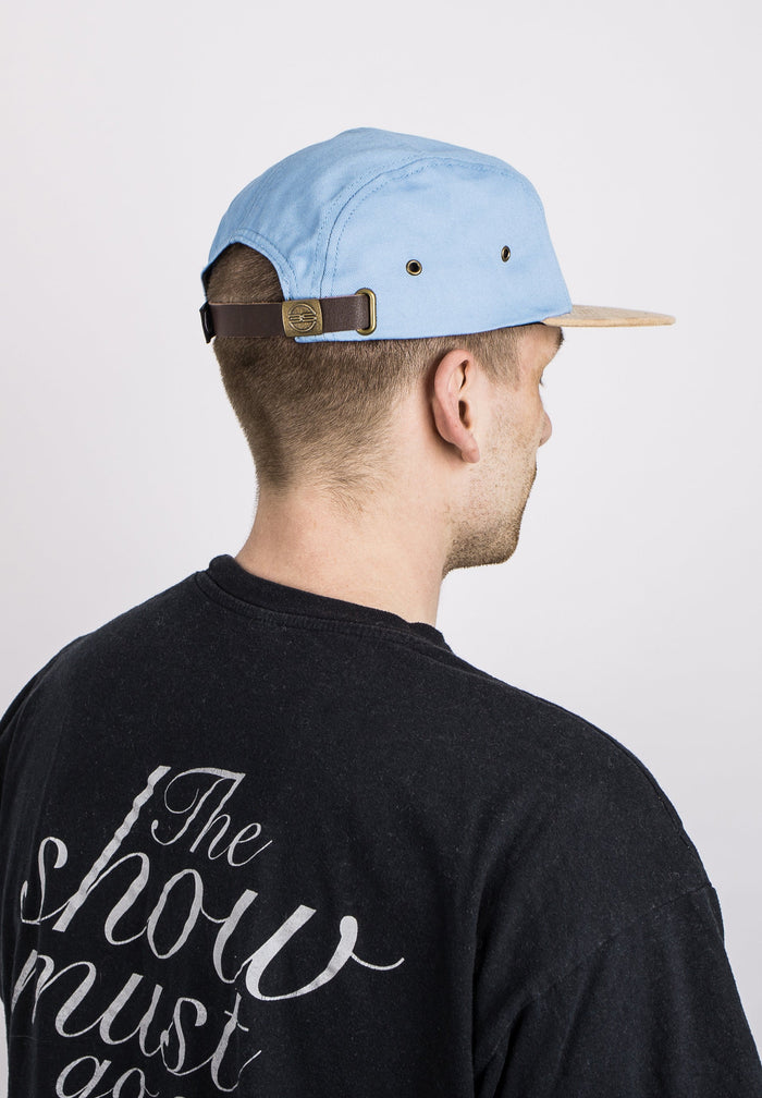 Blackskies-Port-St-Lucie-5-Panel-Cap-Hat-Light-Blue-Pale-Pastell-Model-Back1800x2600