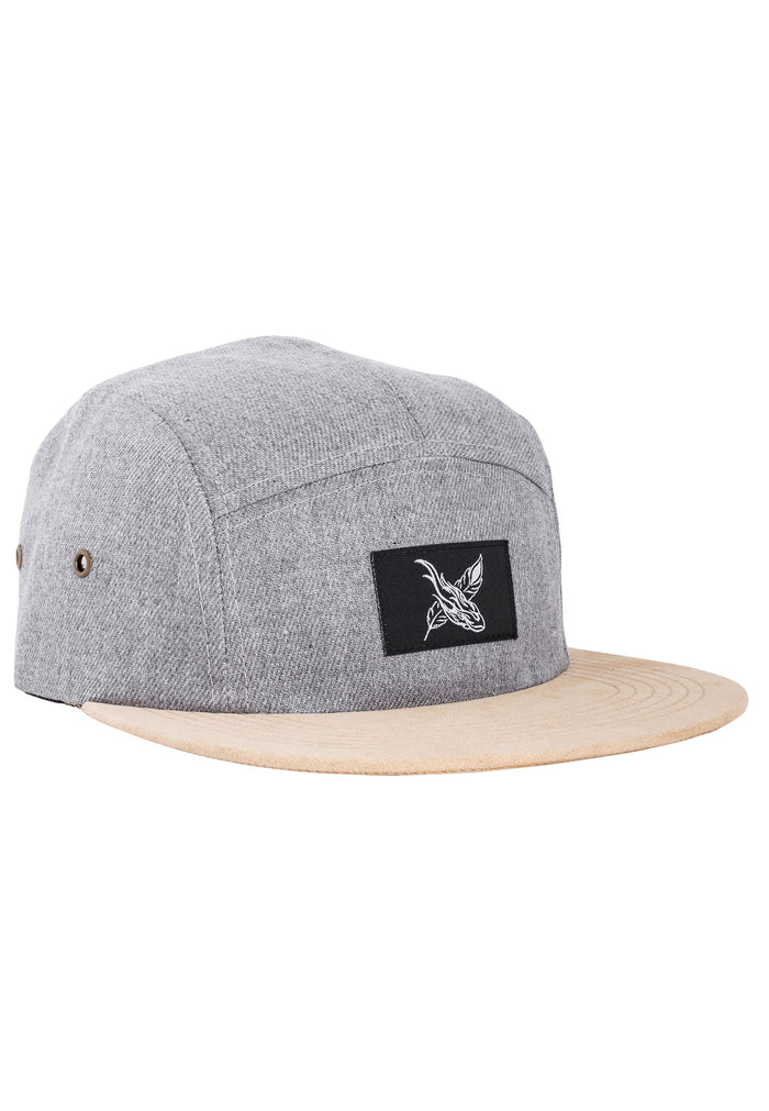Blackskies-Port-Venice-5-Panel-Cap-Grey-Side