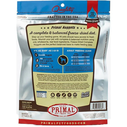 Primal Duck Freeze-Dried 14oz